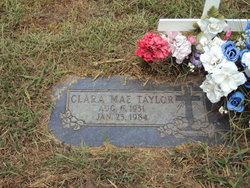 Clara Mae <I>Armstrong</I> Taylor 