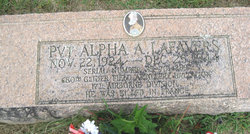 PVT Alpha A. LaFavers 
