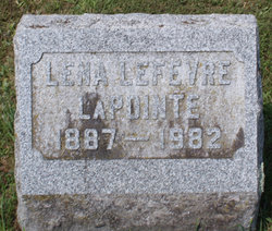 Lena Virginia <I>LaFay/LeFevre</I> LaPointe 