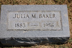 Julia <I>Minor</I> Baker 