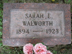 Sarah Elmira <I>Beal</I> Walworth 