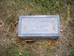 Virginia Gayle Cabaniss 