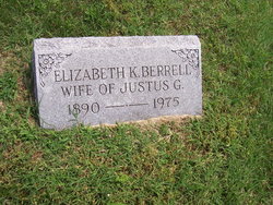 Elizabeth Kate <I>Van Sickels</I> Berrell 