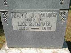 Mary Jane <I>Young</I> Davis 