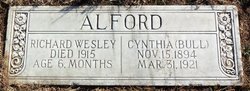 Cynthia Grace <I>Bull</I> Alford 