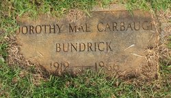 Dorothy Mae <I>Carbaugh</I> Bundrick 