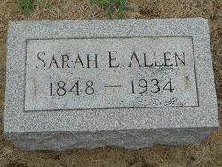 Sarah Emaline <I>Rand</I> Allen 