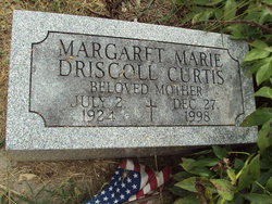 Margaret Marie <I>Driscoll</I> Curtis 