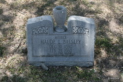 Maude Lee <I>Kinkead</I> Balsley 