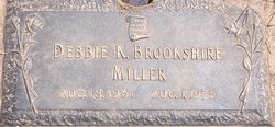 Debbie K. <I>Brookshire</I> Miller 