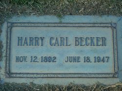 Harry Carl Becker 