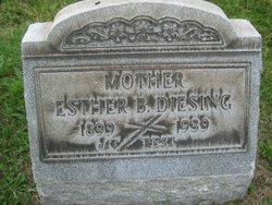 Esther Bertha Johanna <I>Layher</I> Diesing 