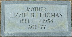 Lizzie B. <I>Brandenburg</I> Thomas 