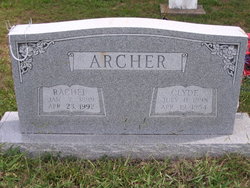 Rachel <I>Scott</I> Archer 