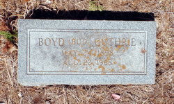 Homer Boyd “Bud” Guthrie 