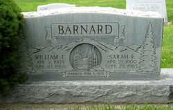 Sarah Elizabeth <I>Backman</I> Barnard 