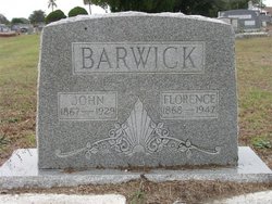 Florence S. <I>Carter</I> Barwick 