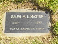 Ralph M. LeMaster 