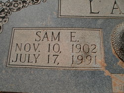Samuel Eugene Lane 