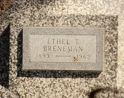 Ethel Theresa <I>Akerson</I> Breneman 