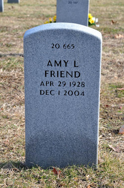 Amy L <I>Baker</I> Friend 