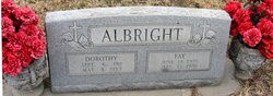 Dorothy <I>Rigg</I> Albright 