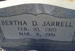 Bertha “Dewberry” Jarrell 