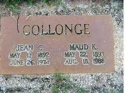 Maud Mary <I>Kennedy</I> Collonge 