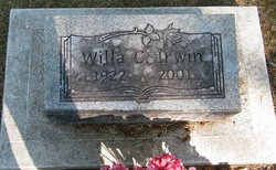 Annie Willa Cortell “Willa” <I>Kottraba</I> Irwin 