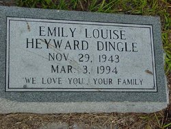 Emily Louise <I>Heyward</I> Dingle 