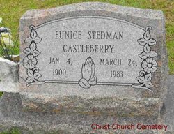 Eunice <I>Stedman</I> Castleberry 