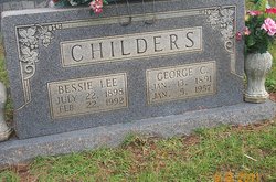 Bessie Lee <I>Bates</I> Childers 