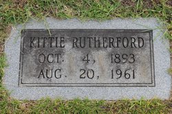 Kittie <I>Yarborough</I> Rutherford 