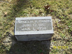 Cordelia A. <I>James</I> Yantis 