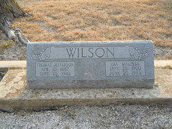 Ida Malissa <I>Jackson</I> Wilson 