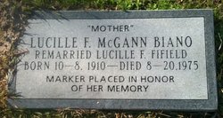 Lucille Frances <I>McGann</I> Fifield 