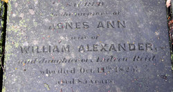 Agnes Ann <I>Reid</I> Alexander 