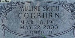 Pauline <I>Smith</I> Cogburn 