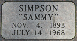 Simpson “Sammy” Day 