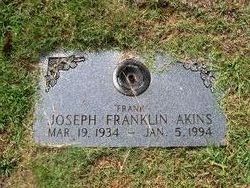 Joseph Franklin “Frank” Akins 