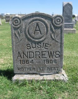 Susan Rachel “Susie” <I>Eads</I> Andrews 