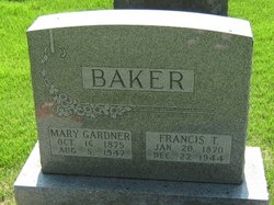 Mary E <I>Gardner</I> Baker 