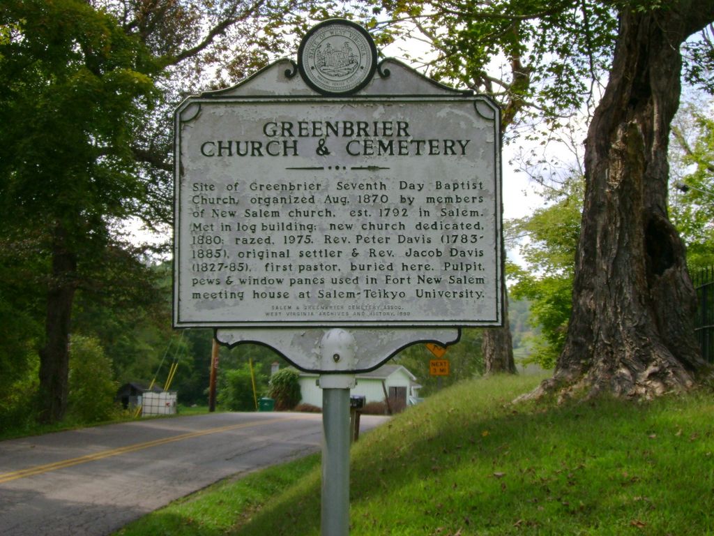 Greenbrier Seventh Day Baptist Cemetery