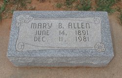 Mary Beatrice Allen 