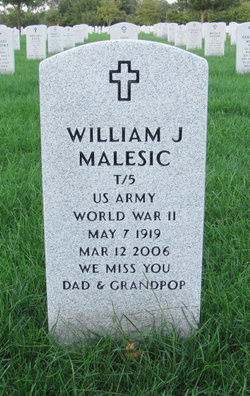 T/5 William J Malesic 