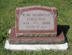 Ruby Mildred <I>Hammond</I> Ferguson 