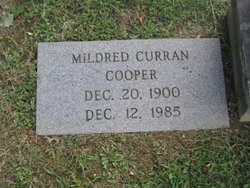 Mildred <I>Curran</I> Cooper 
