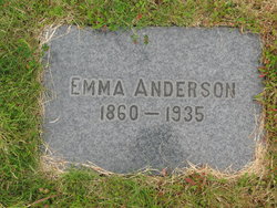 Emma <I>Christian</I> Anderson 