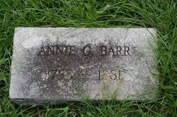 Annie G. <I>Glendenning</I> Barr 