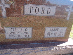 Stella Gertrude <I>Hoover</I> Ford 